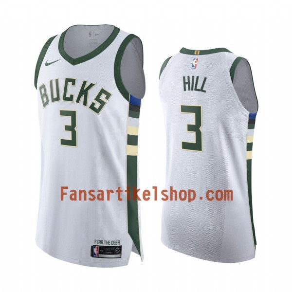 NBA Milwaukee Bucks Trikot George Hill 3 Nike 2019-2020 Association Edition Swingman - Herren NBA Milwaukee Bucks Trikot George Hill 3 Nike 2019-2020 Association Edition Swingman - Herren